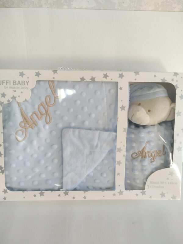 Set manta y doudou personalizado