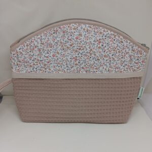 Neceser floral nude personalizado | Carma Bordados