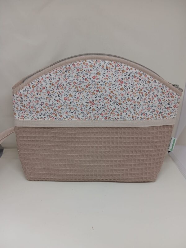 Neceser floral nude personalizado | Carma Bordados