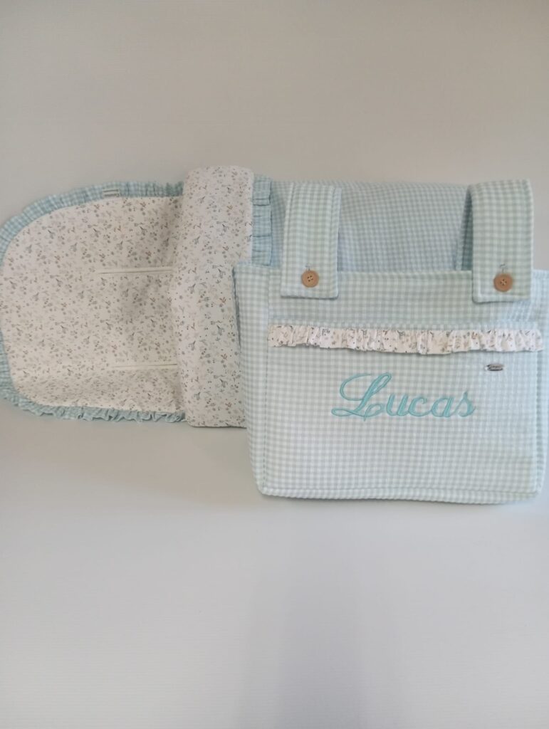 Conjunto saco y bolso Lucas